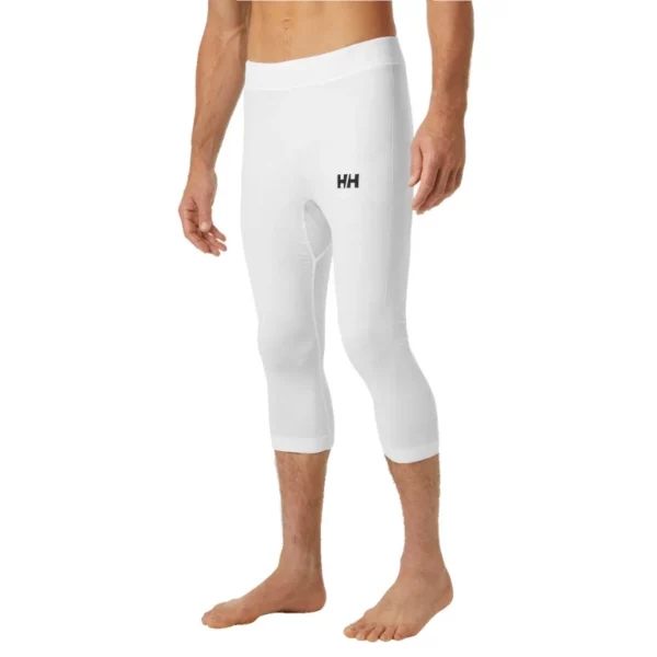 Helly Hansen Norway Team Racing Base Layer Pantalon 3/4 Homme - Blanc NSF3