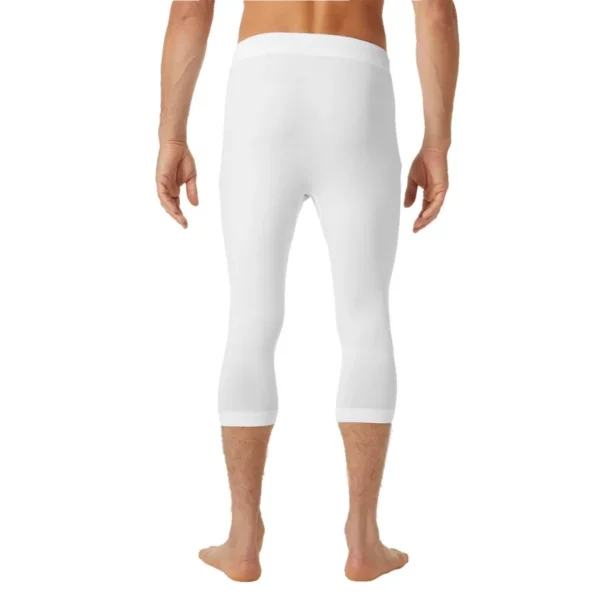 Helly Hansen Mens Norway Team Racing Base Layer 3/4 Pant - White NSF2