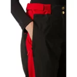 Pantalón Helly Hansen Pantalón femenino de la Copa del Mundo de Esquí de Canadá con cremallera lateral completa - Negro ACA6