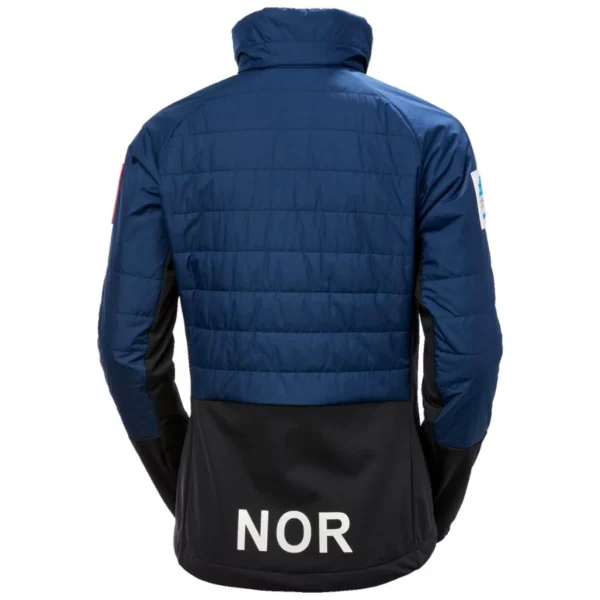 Chaqueta aislante Helly Hansen Noruega Ski Team World Cup - Ocean NSF2