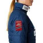 Helly Hansen Veste isolante pour la Coupe du monde de ski de l’équipe de Norvège pour femmes - Ocean NSF5