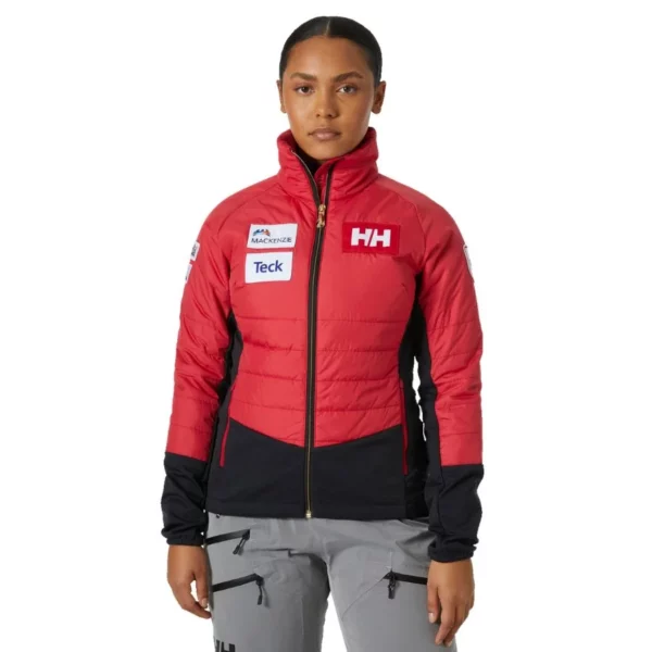 Helly Hansen Veste Insulator Coupe du Monde Femme - Rouge ACA1