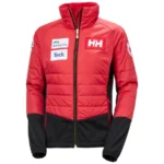 Helly Hansen Womens World Cup Insulator Jacket - Red ACA6