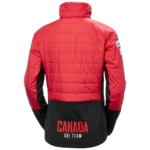 Chaqueta aislante Helly Hansen para mujer de la Copa del Mundo - Rojo ACA7