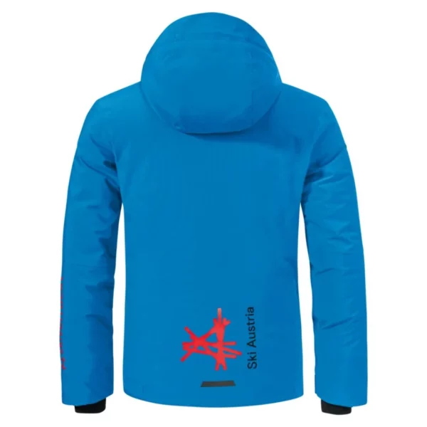 Chaqueta Schöffel Niño del equipo austriaco de esquí Rastkogel - Azul glacial2