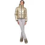 Sportalm Womens Orlando Metallic Ski Jacket - Gold4