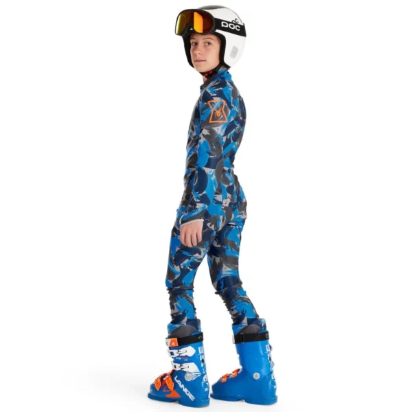 Spyder Kids Performance GS Race Suit - Camouflage Blue2