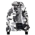 Chaqueta de esquí Bogner Basti D para niños - Gris alto3