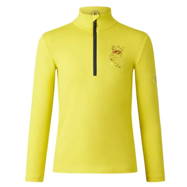 Bogner Boys Benno First Layer Camicia - Hot Lemon3