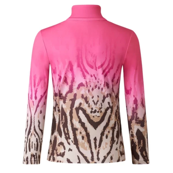 Bogner Kids Chris First Layer Shirt - Stampa Tigre Rosa2