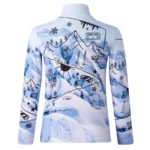 Bogner Kids Chris First Layer Hemd - Weiß Blau Print2