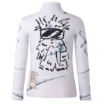 Camiseta Bogner Kid's Chris First Layer - Estampado Blanco2