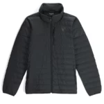 Spyder Chaqueta de plumón Zenith para hombre - Negro1